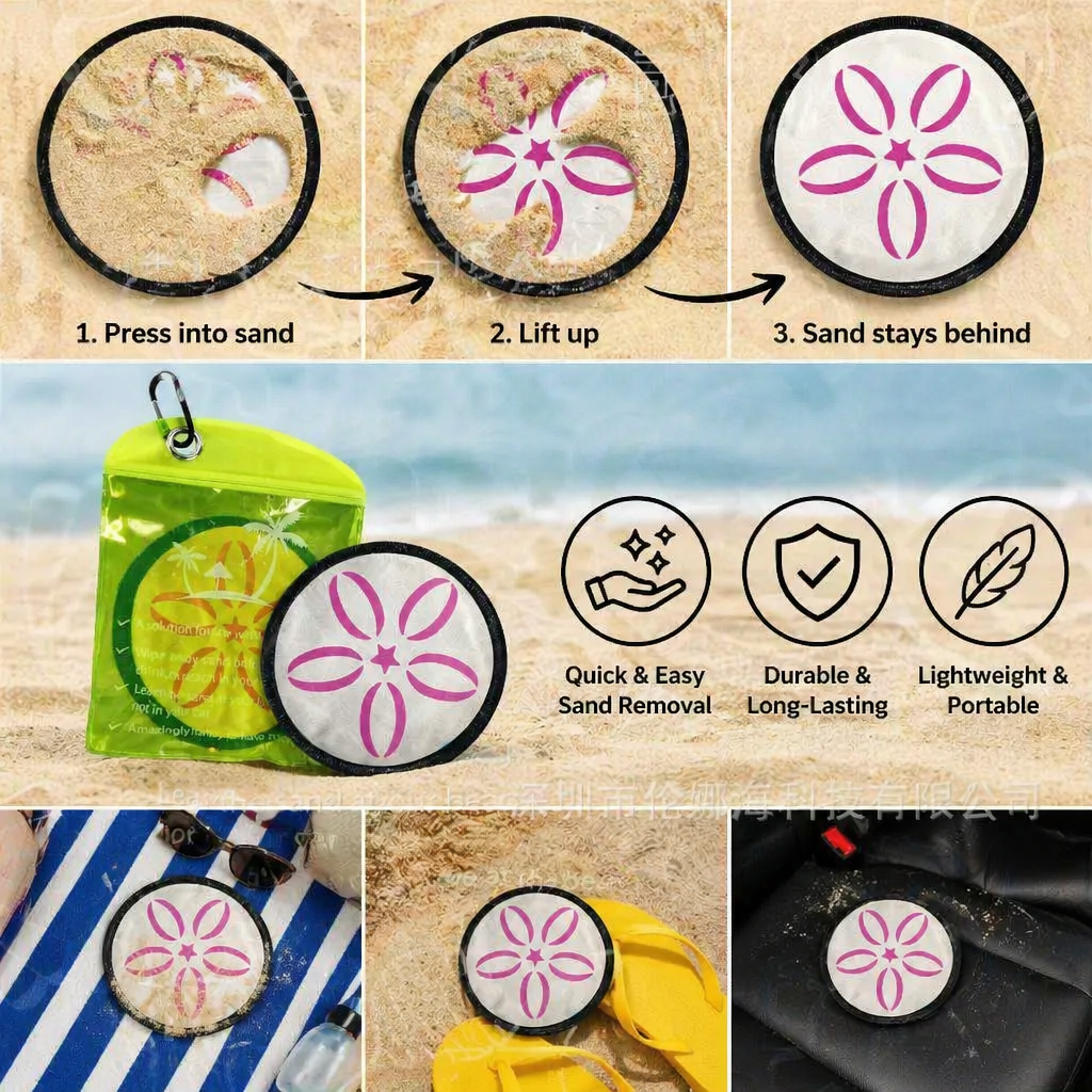 Beach Sand Cleaner – Practical Tool for Quick Sand Removal for Beach Activities