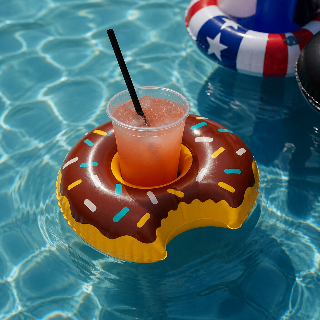 Floating Drink Holders – Practical Coasters for Pool & Beach