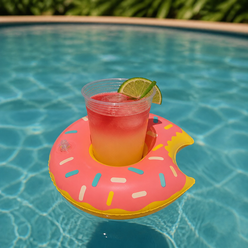 Floating Drink Holders – Practical Coasters for Pool & Beach
