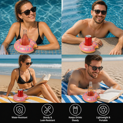 Floating Drink Holders – Practical Coasters for Pool & Beach