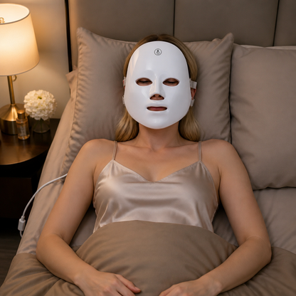 LED Face Mask – Professional Light Therapy for Skin Rejuvenation at Home