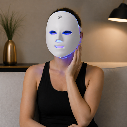 LED Face Mask – Professional Light Therapy for Skin Rejuvenation at Home