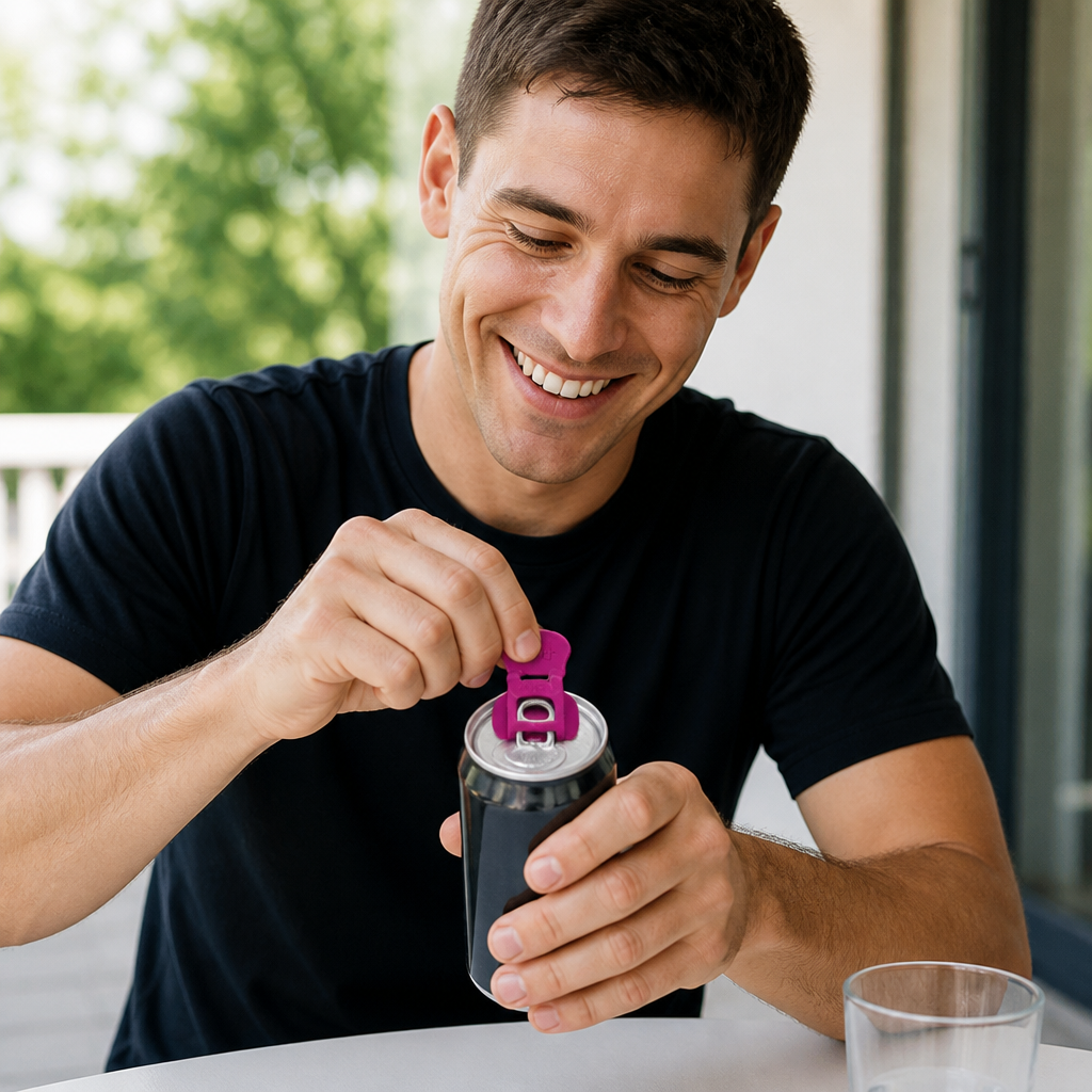 Compact Can Opener – Effortless Opening with Reliable and Dustproof Seal