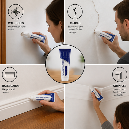 Instant Wall Repair Cream – Quick Crack & Hole Filler