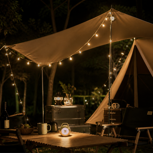 Retractable String Lights