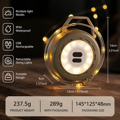 Retractable String Lights