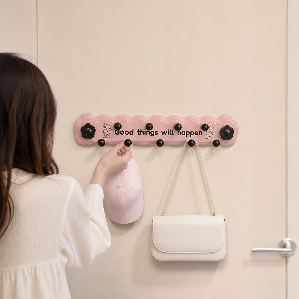 Heavy-Duty Suction Cup Hook Rail