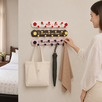 Heavy-Duty Suction Cup Hook Rail