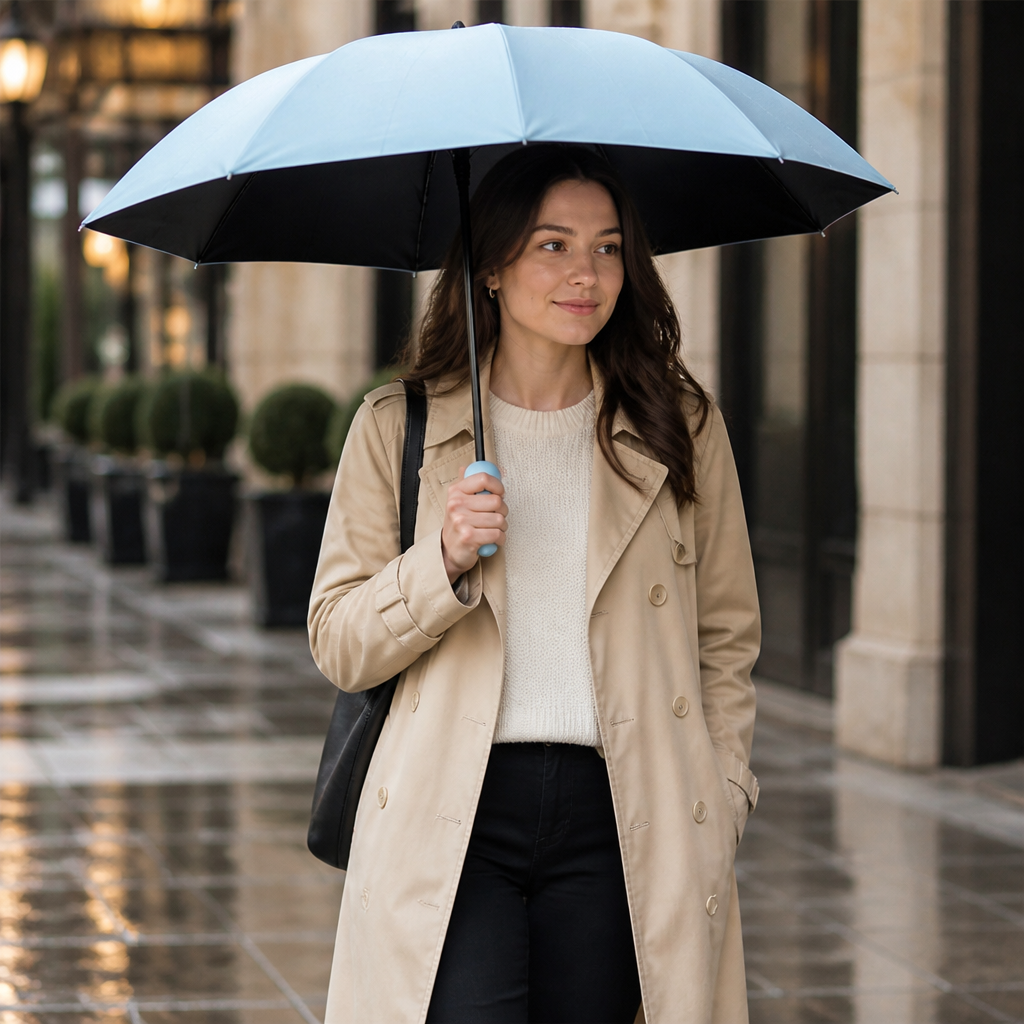 Lightweight Mini Travel Sun Umbrella – Fits in Any Bag