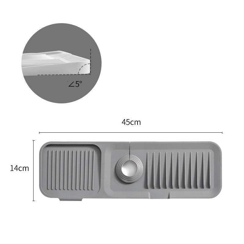 Silicone Splash Guard Sink Mat