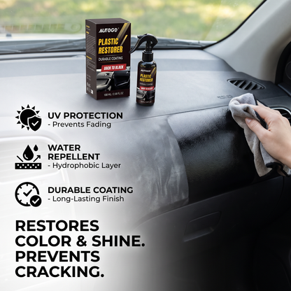 Car Plastic & Trim Restorer with UV Protection