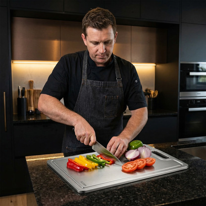 TitanPro – High-Quality Cutting Board Made from German Stainless Steel