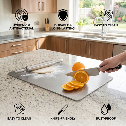 TitanPro – High-Quality Cutting Board Made from German Stainless Steel