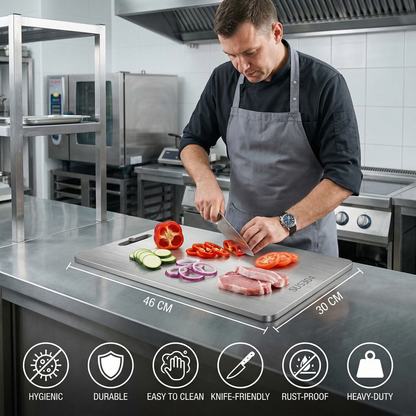 TitanPro – High-Quality Cutting Board Made from German Stainless Steel