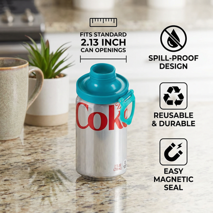 Magnetic Can Lids – Reusable Spill-Proof Covers for All Cans