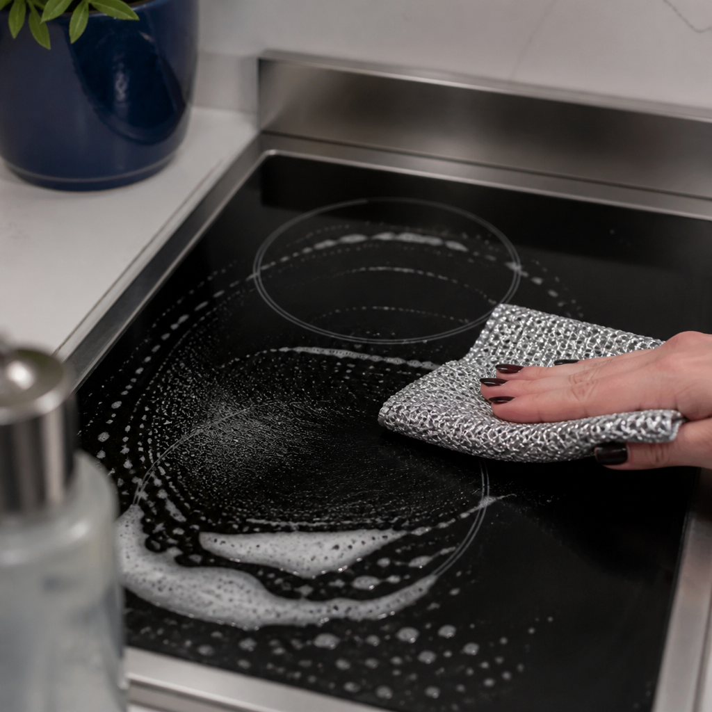 Reusable Non-Scratch Wire Dishcloths for Multipurpose Kitchen Cleaning