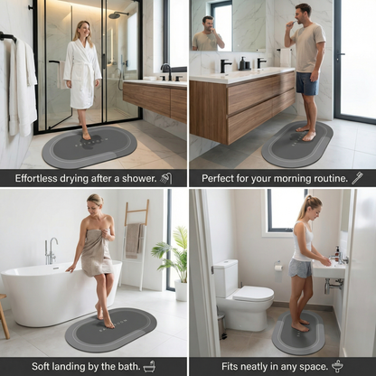 Quick - Drying Bathroom Mat