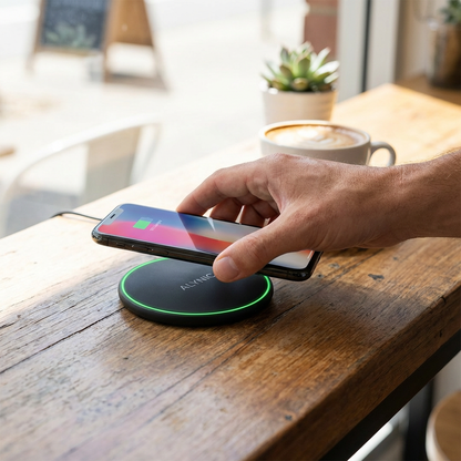 30W Wireless Fast Charging Pad for Smartphones