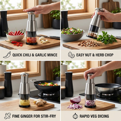 Multifunctional Chopper – Manual Kitchen Tool for Versatile Applications