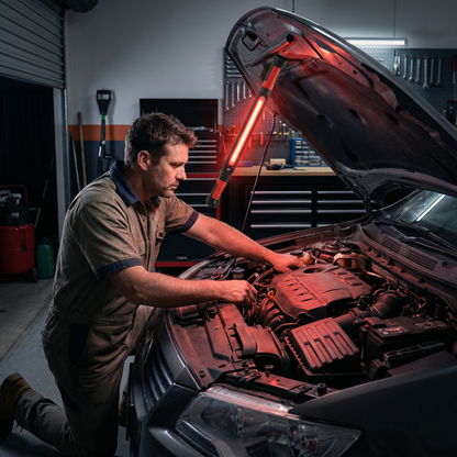 LED Rechargeable Work Light 3000 Lumens – Magnetic Base & Hook, 360° Rotatable