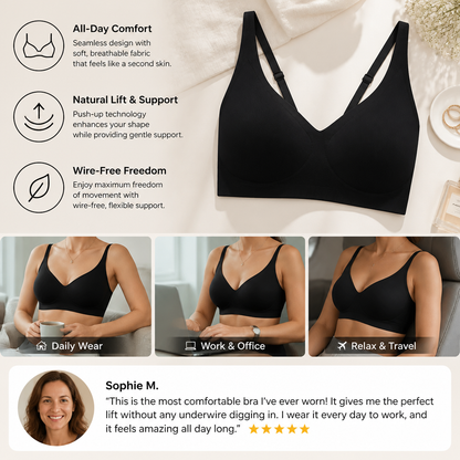 Push-Up Comfort Bra – Supportive, Shaping & Comfortable for Everyday Wear