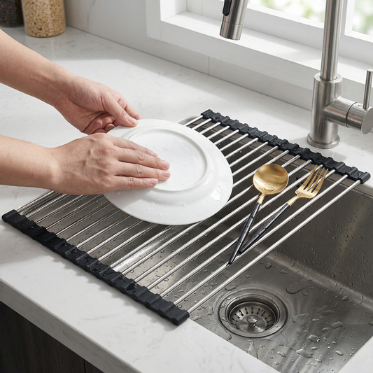 Roll-up Dish Drying Rack