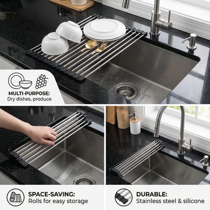 Roll-up Dish Drying Rack