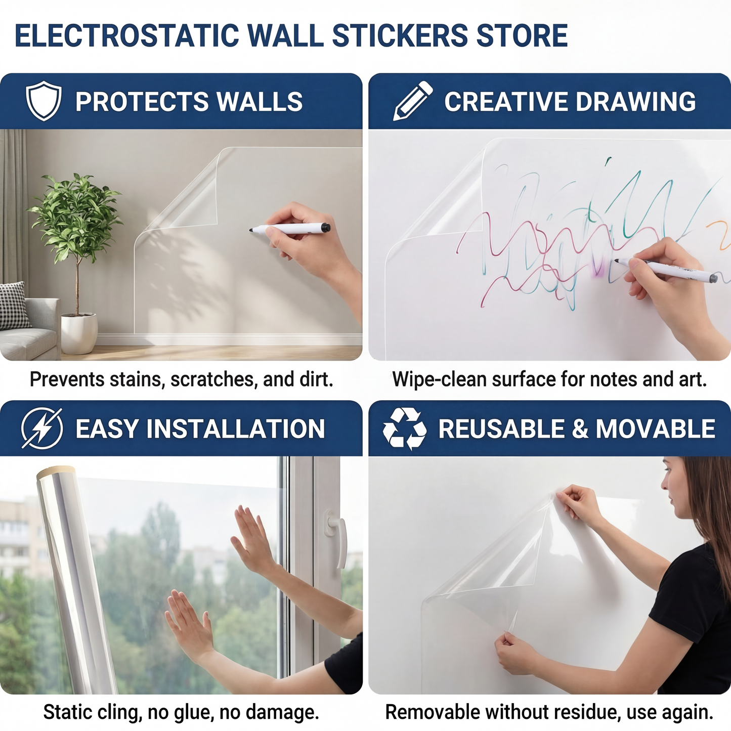 Electrostatic Wall Stickers