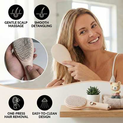 Easy To Clean Massage Hair Comb