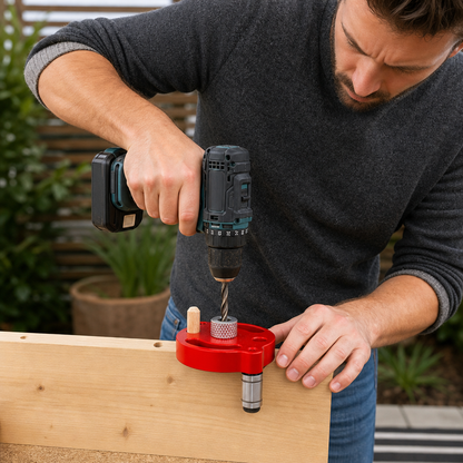 Self-Centering Doweling Jig – Precision Drill Guide