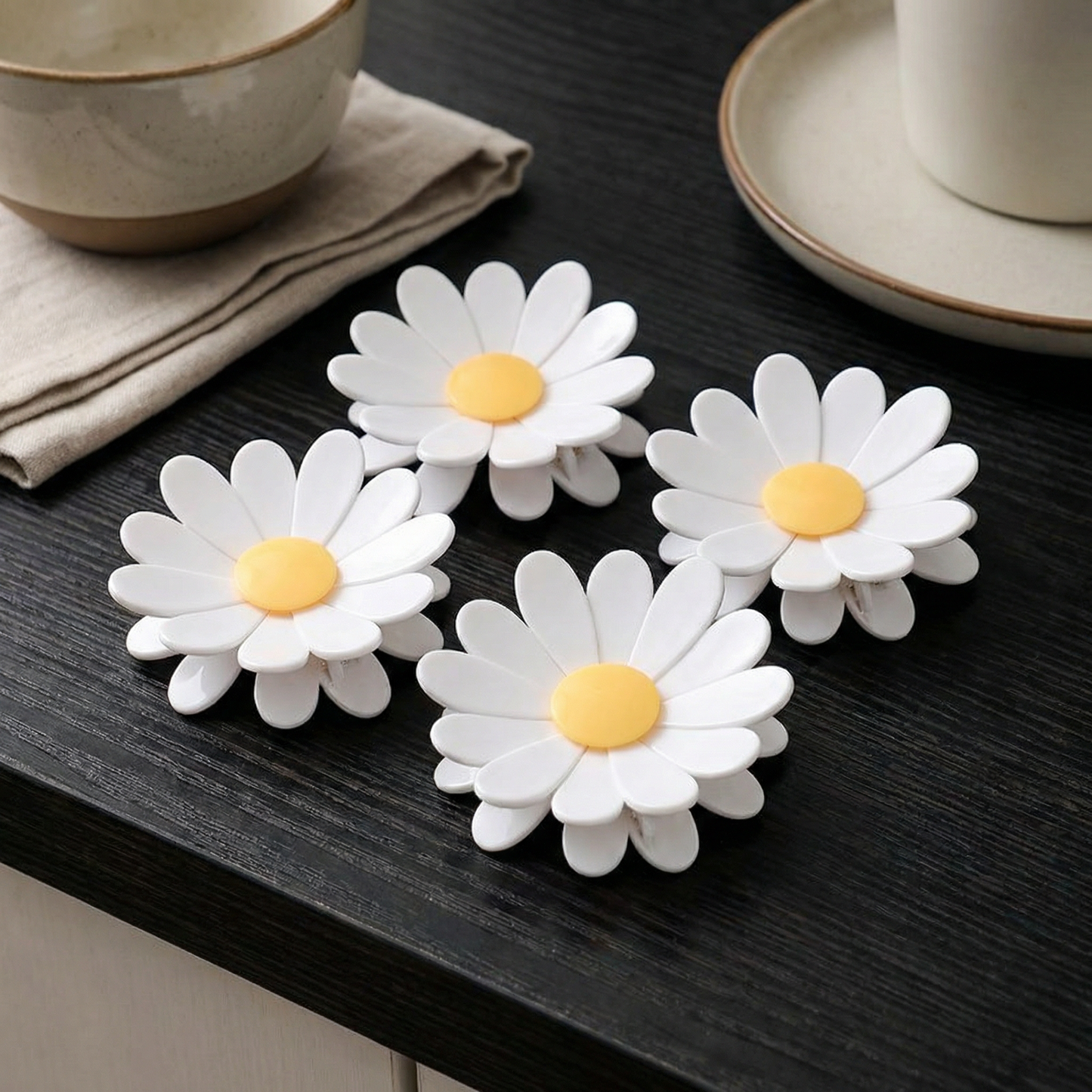 Flower Bag Sealing Clip – For Snacks & Food Storage (4-Pack)