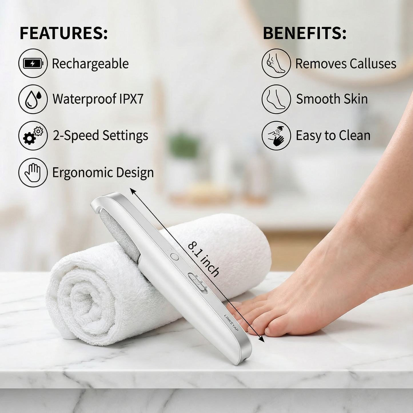 Electric Callus Remover for Feet