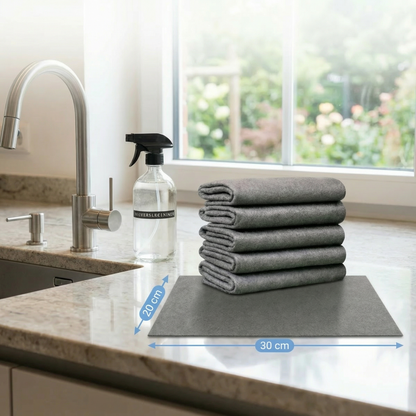 MagicClean Microfibre Cloths – 10-Piece Set | Streak-Free & Reusable