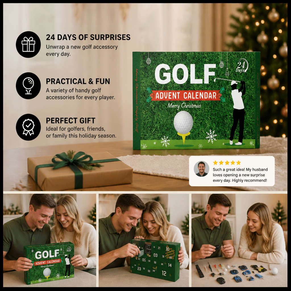 Golf Advent Calendar 2026 – 24 Days of Golf Accessories & Surprises