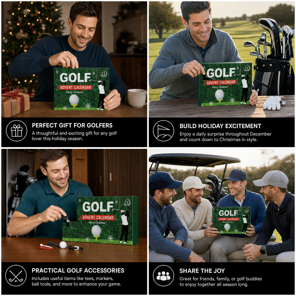 Golf Advent Calendar 2026 – 24 Days of Golf Accessories & Surprises