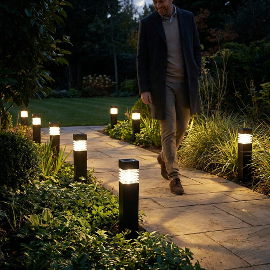 Solar LED Ground Lights – Waterproof Garden Lights for Pathway, Lawn & Patio