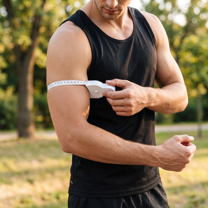 Retractable 3D Body Measuring Tape for Waist, Hips, Bust & Arms