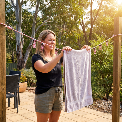 Portable Elastic Travel Clothes Rack