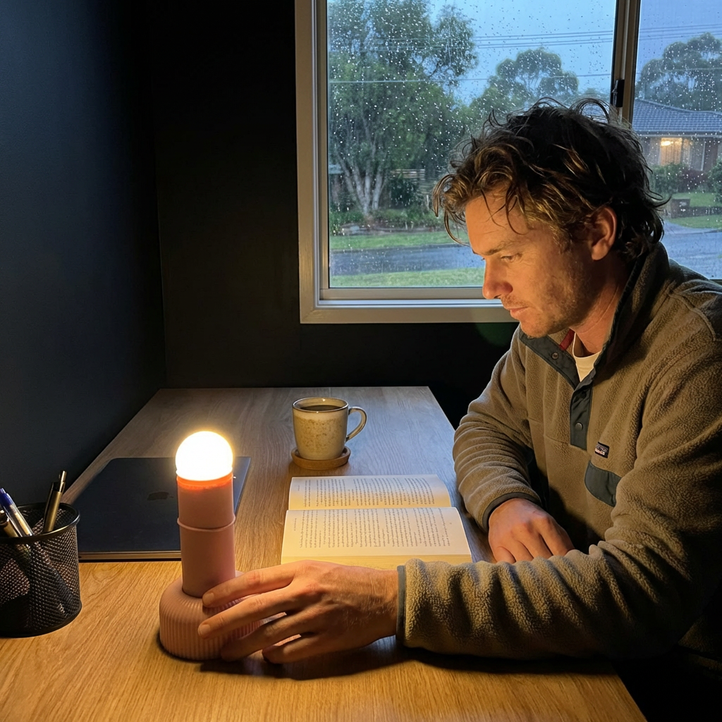 Shaped Desk Light
