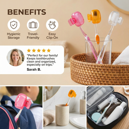 Set of 3 Toothbrush Cover