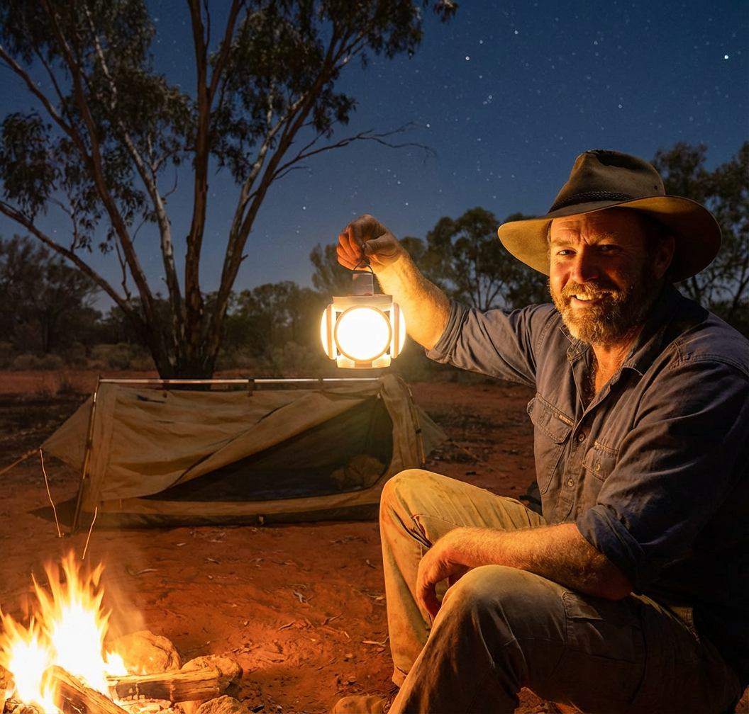 Practical Solar Outdoor and Camping Lamp