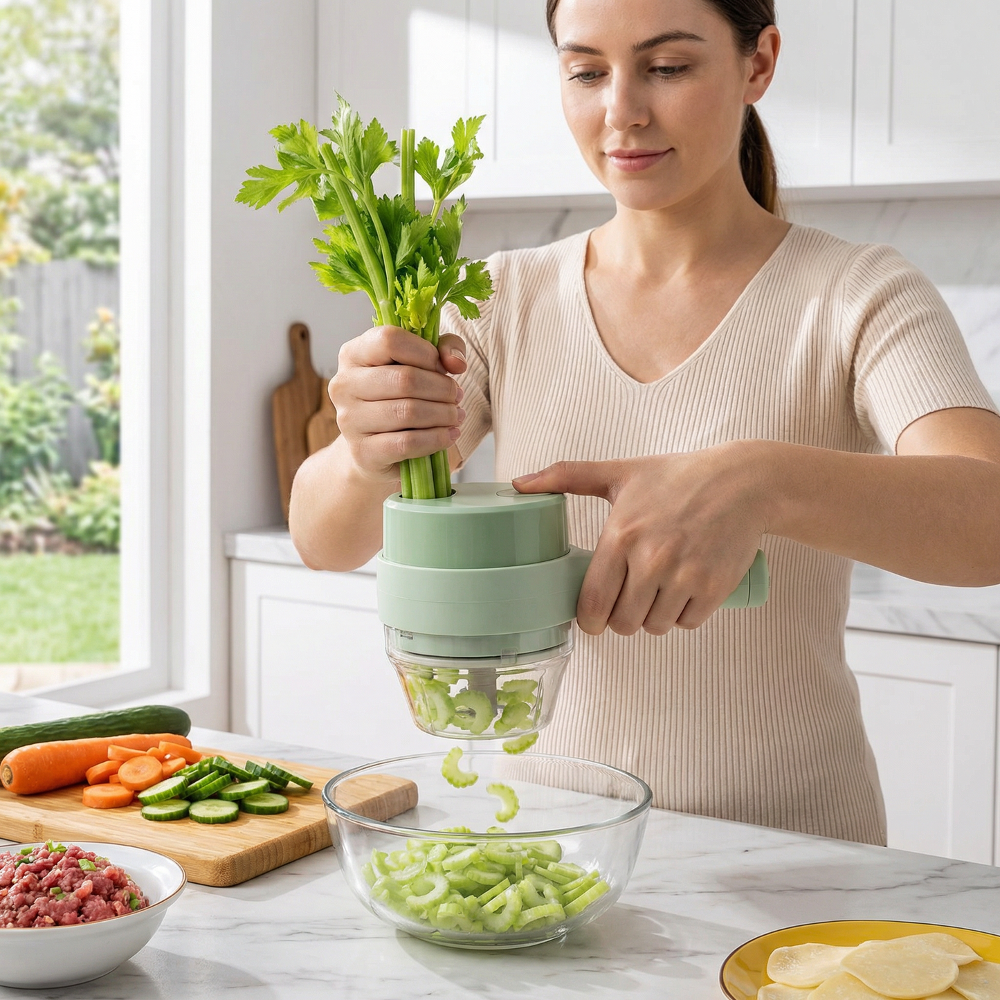 Electric Vegetable Cutter