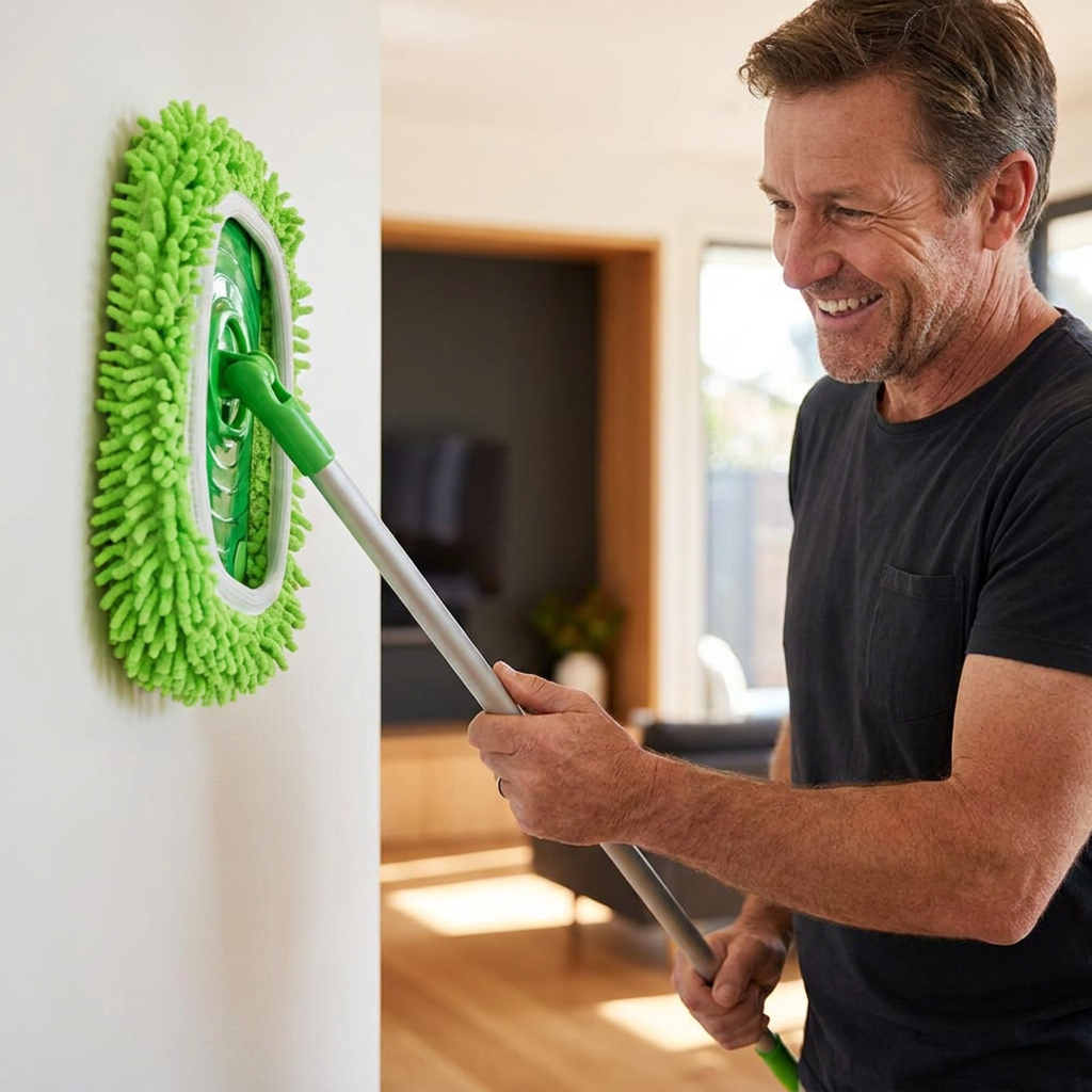 Reusable Microfiber Mop Pads for Swiffer Sweeper – Washable Wet & Dry Floor Cleaning Refills