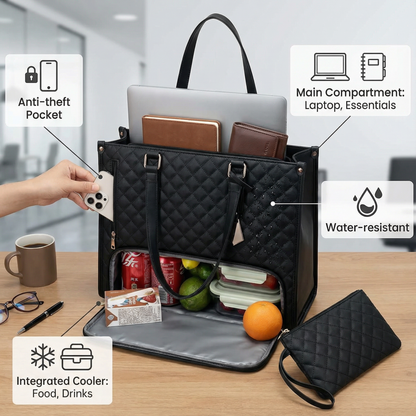 All-in-One Women’s Handbag with Integrated Cooler