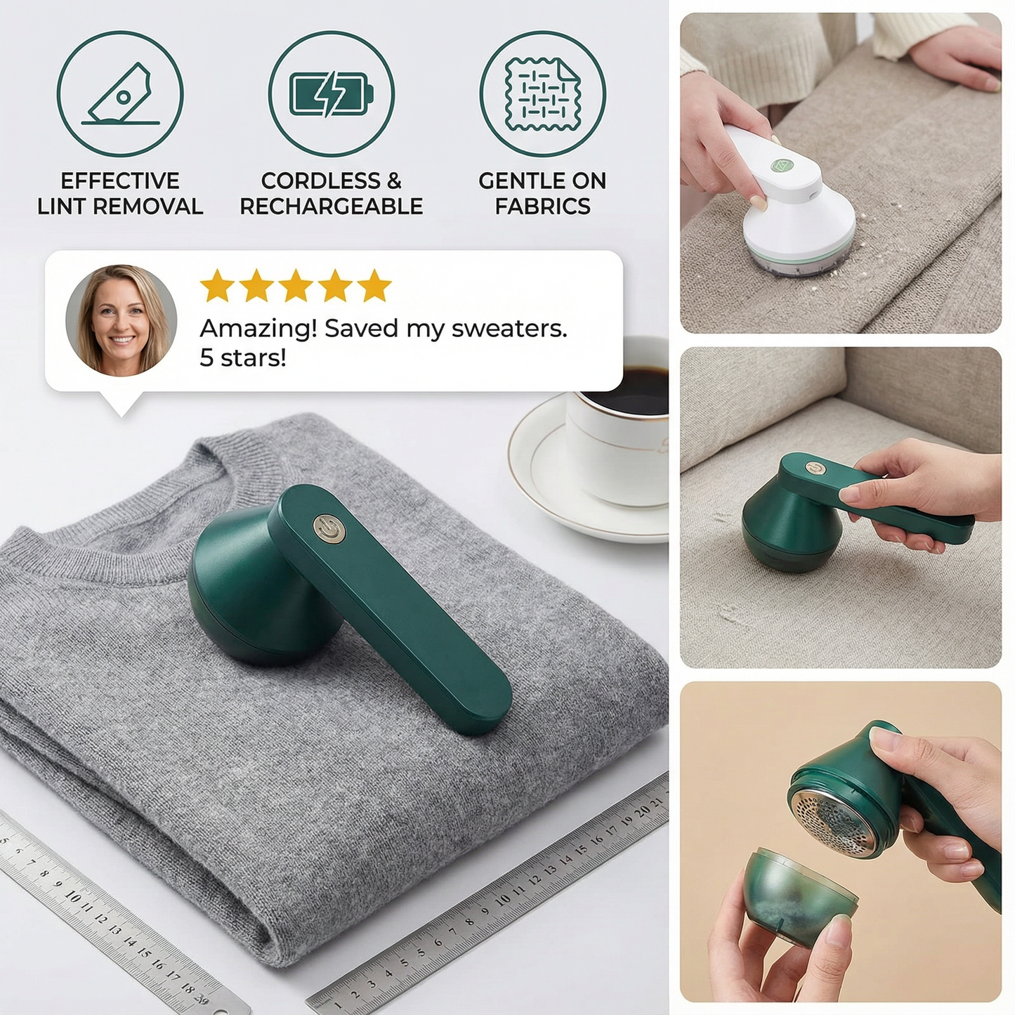 Cordless Lint Remover