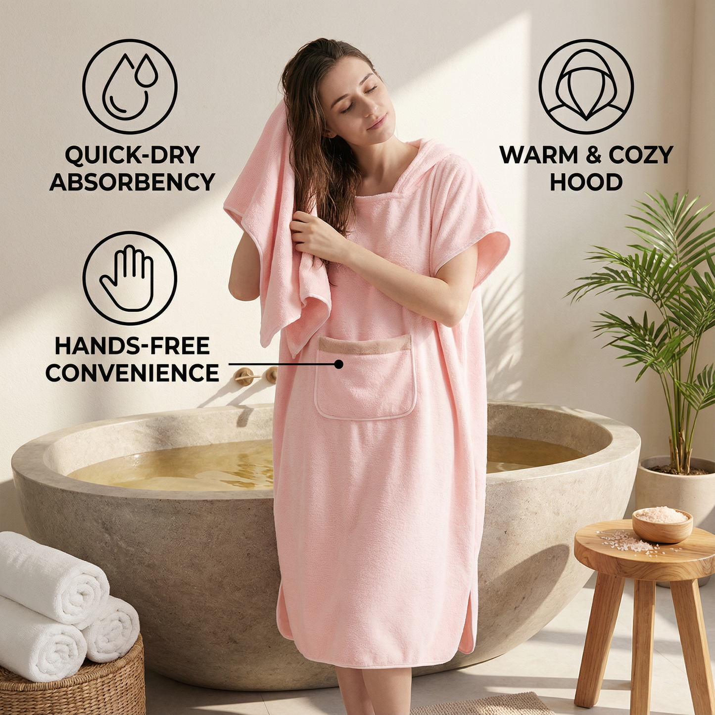 Practical Bathrobe