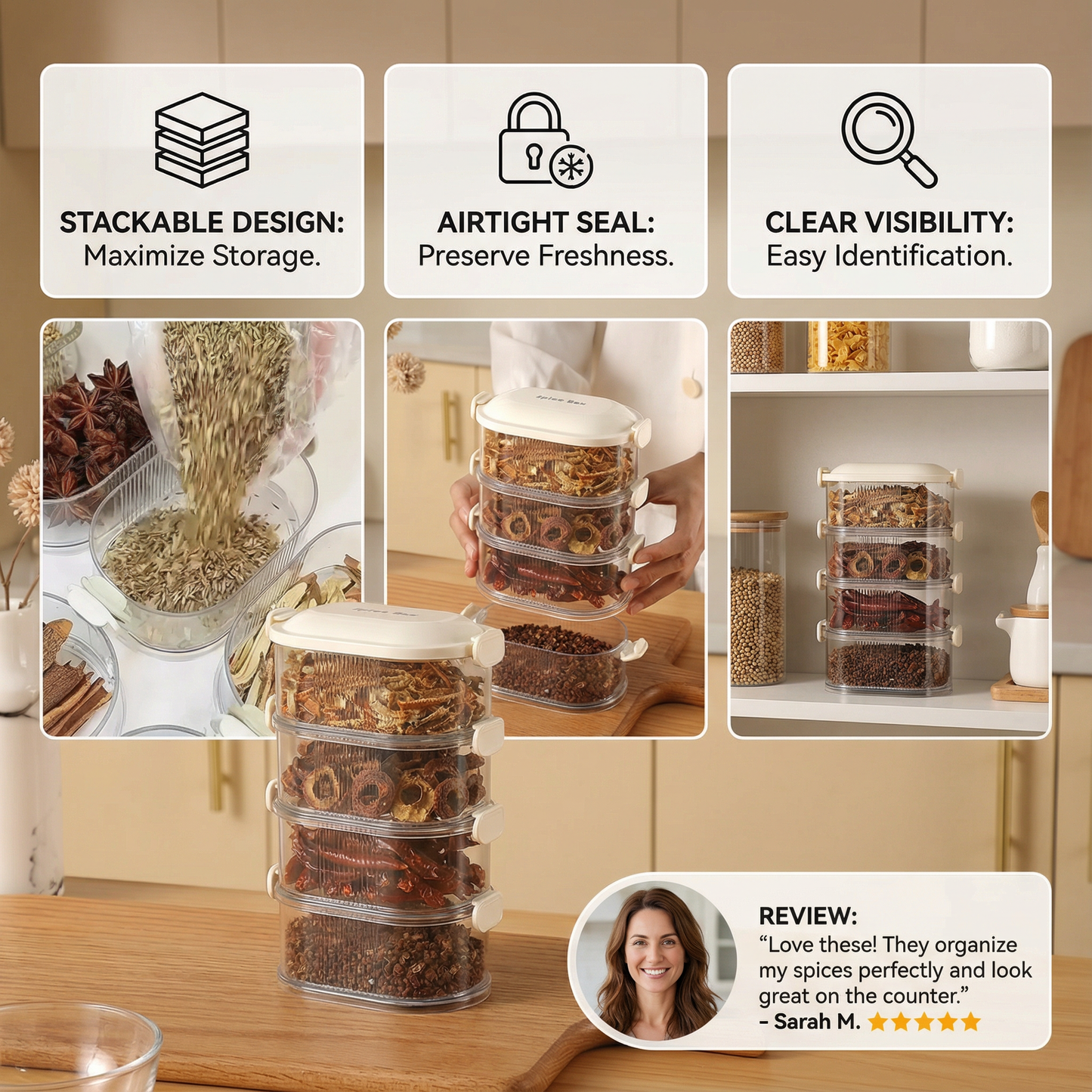 Practical Spice Boxes