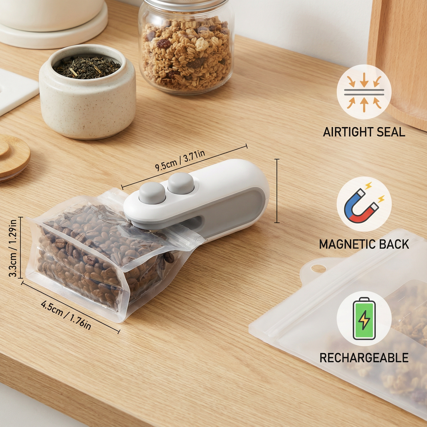2-in-1 Mini Sealing Device