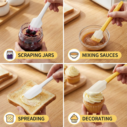 Multifunctional Heat-Resistant Mini Silicone Spatula