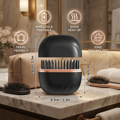 Smooth & Go Styler – The Wireless Hair Straightener for On-the-Go